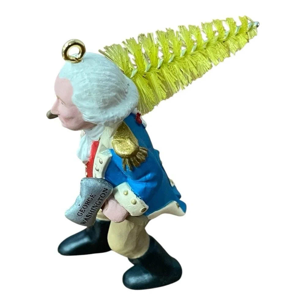Honest George American Commemorative 1992 Hallmark Keepsake‎ Ornament